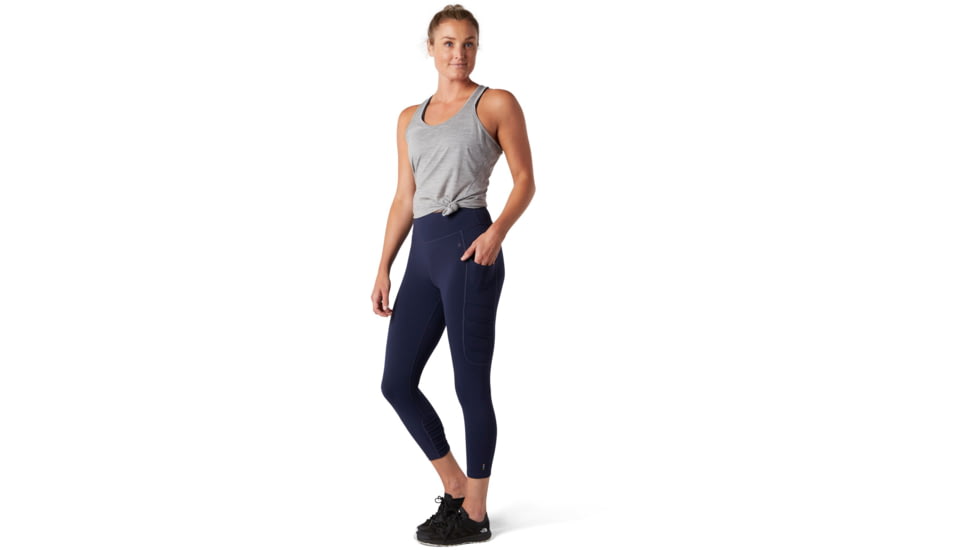 Smartwool Merino Sport Capri - Womens, Deep Navy, Small, SW016140092-S