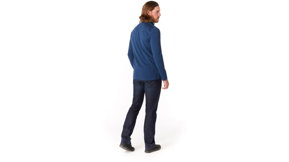 Smartwool Merino Sport Fleece Full Zip Jacket - Mens, Alpine Blue Heather, Small, SW019044B26-S