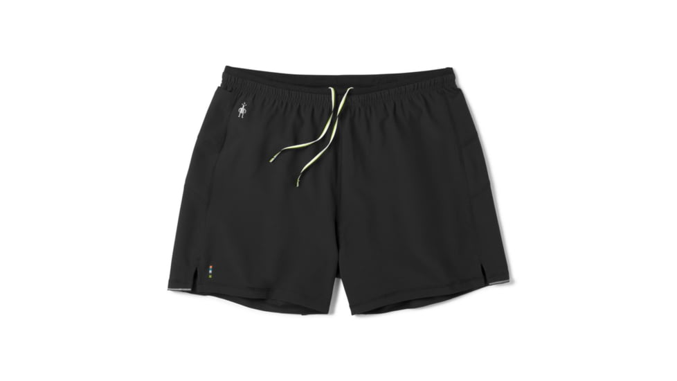 Smartwool Merino Sport Lined 5in Short - Mens, Black, Medium, SW016557001M