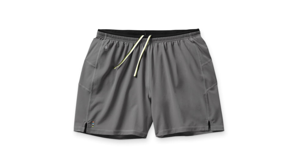 Smartwool Merino Sport Lined 5in Short - Mens, Medium Gray, Medium, SW000374052M