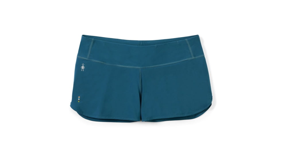 Smartwool Merino Sport Lined Short - Womens, Twilight Blue, Medium, SW016604G74M