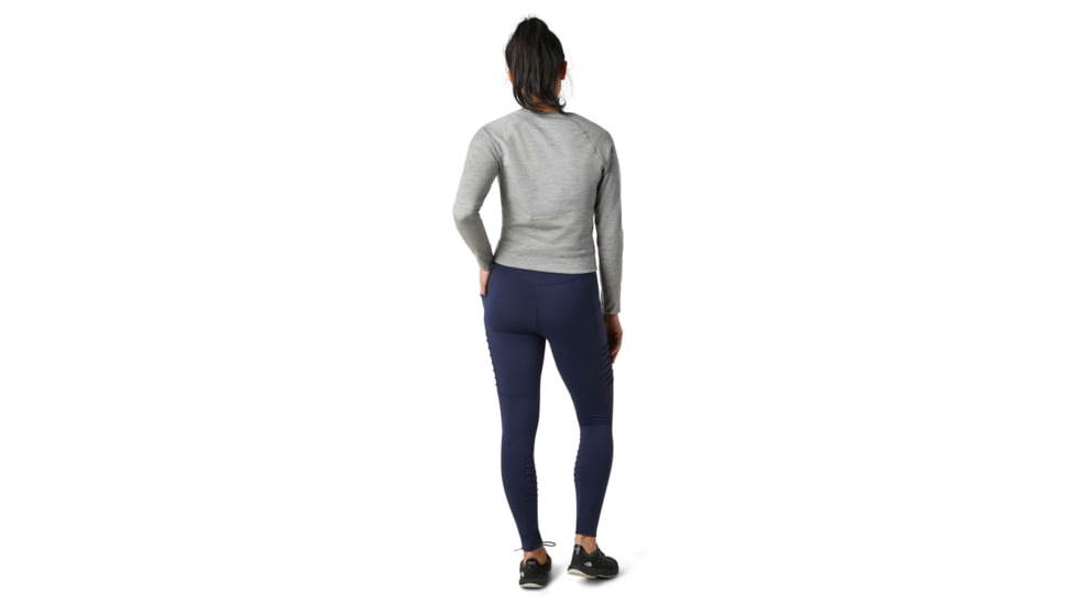 Smartwool Merino Sport Moto Tight - Womens, Deep Navy, Large, SW016337092-L