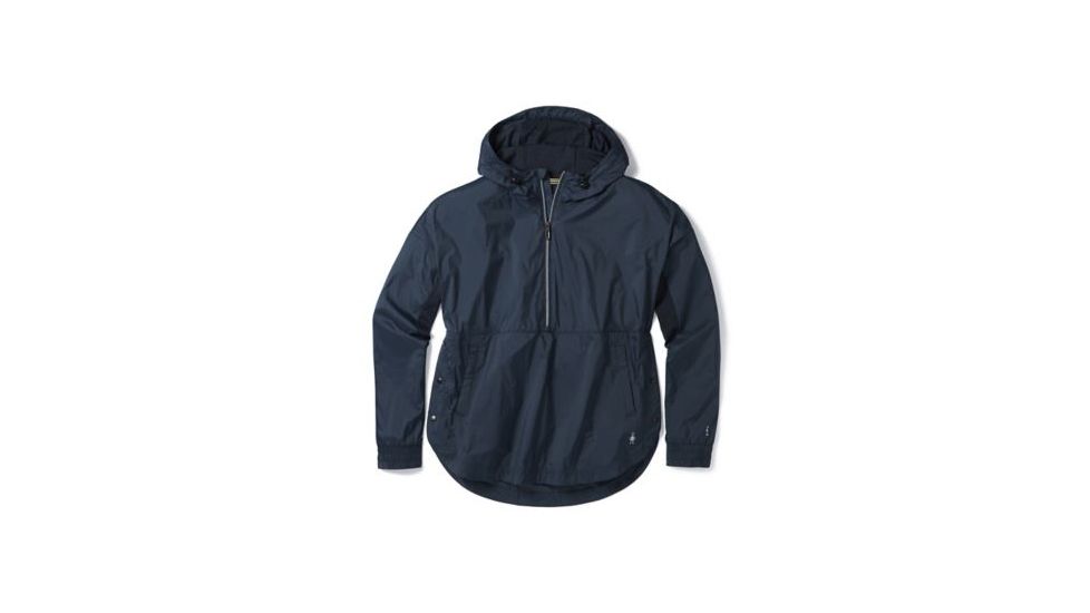 Smartwool Merino Sport Ultra Light Anorak Pullover - Womens, Deep Navy, Medium, SW016190092-M