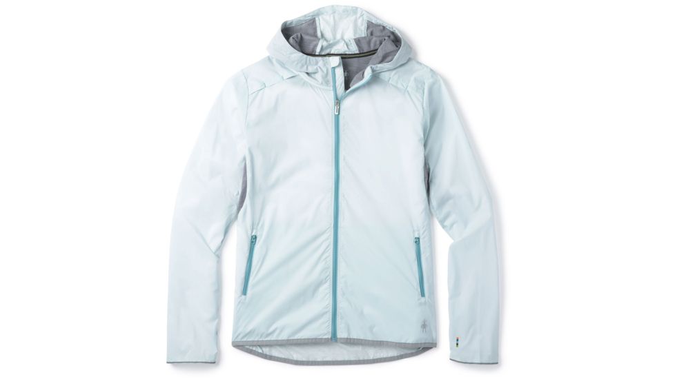 Smartwool Merino Sport Ultra Light Hoodie - Womens, Barely Blue, Extra Small, SW016226D29-XS