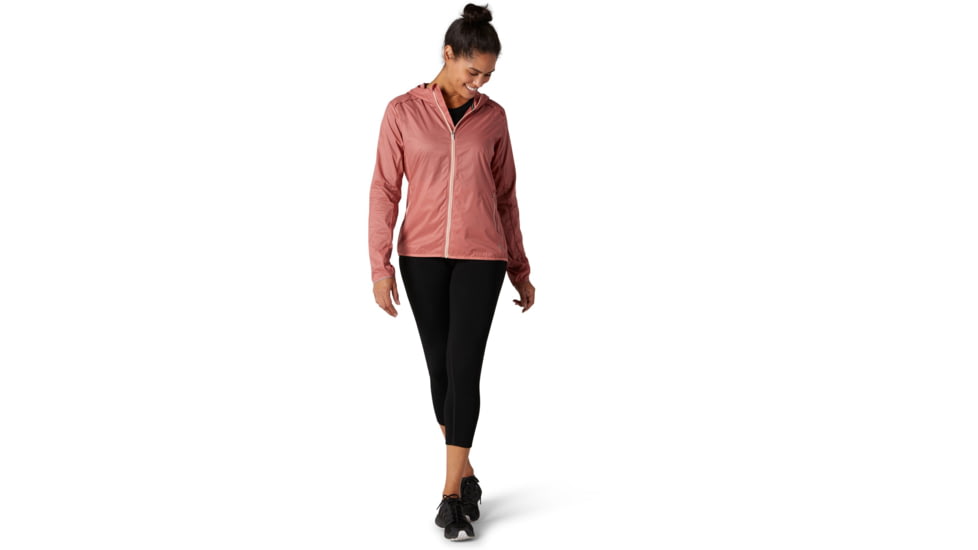 Smartwool Merino Sport Ultra Light Hoodie - Womens, Canyon Rose, Extra Small, SW016226C82-XS