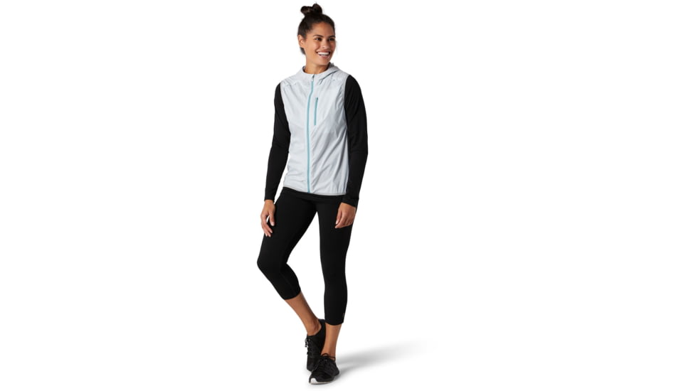 Smartwool Merino Sport Ultra Light Vest - Womens, Barely Blue, Extra Small, SW016225D29-XS
