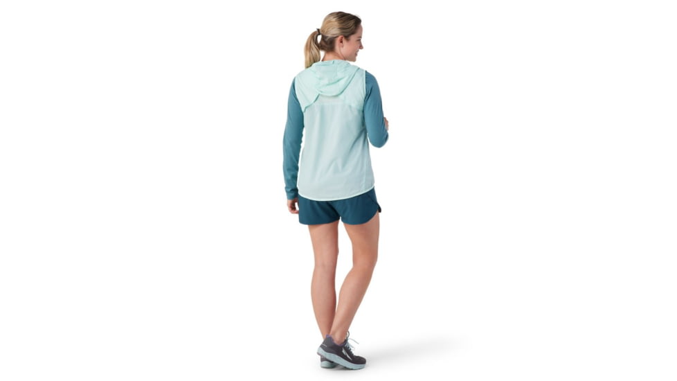 Smartwool Merino Sport Ultra Light Vest - Womens, Bleached Aqua, Extrta Large, SW016601J21XL