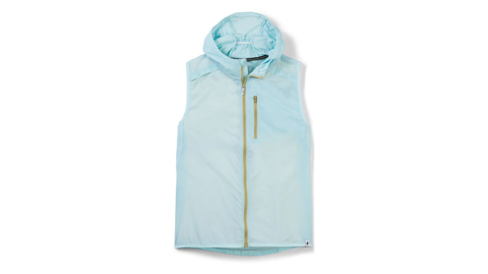 Smartwool Merino Sport Ultra Light Vest - Womens, Bleached Aqua, Extrta Large, SW016601J21XL
