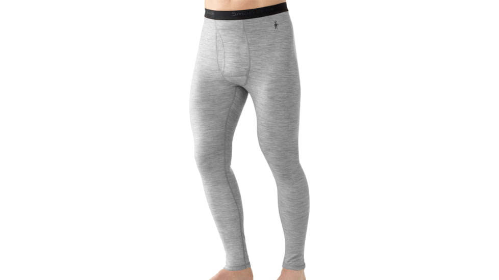 Smartwool Microweight Bottoms - Men's-Silver Grey Heather-Large