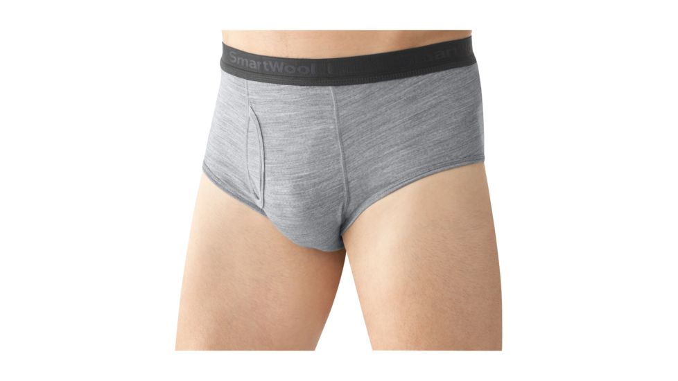 Smartwool Microweight Brief - Men's-XX-Large-Silver Grey Heather