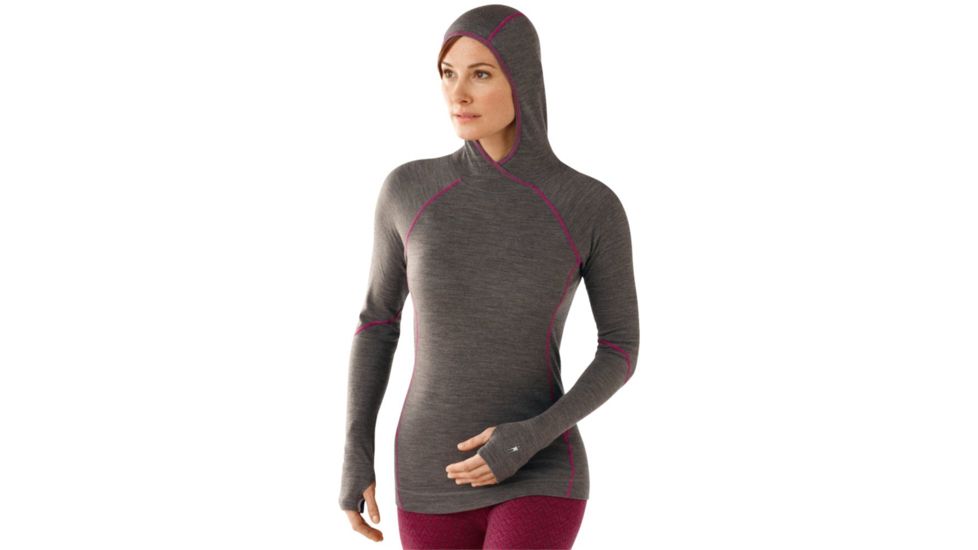 Smartwool Midweight Hoody - Women's-Taupe Heather-Large
