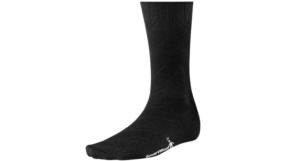 Smartwool Moss Chevron Socks - Men's-Black-Medium