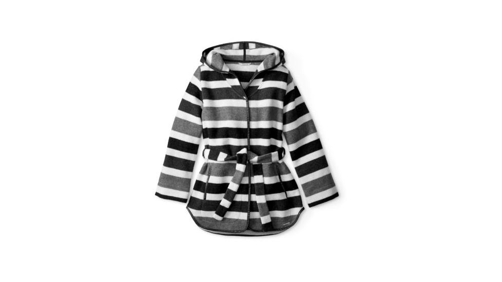Smartwool Nokoni Striped Jacket - Womens, Charcoal Heather, Medium, SW000090010M