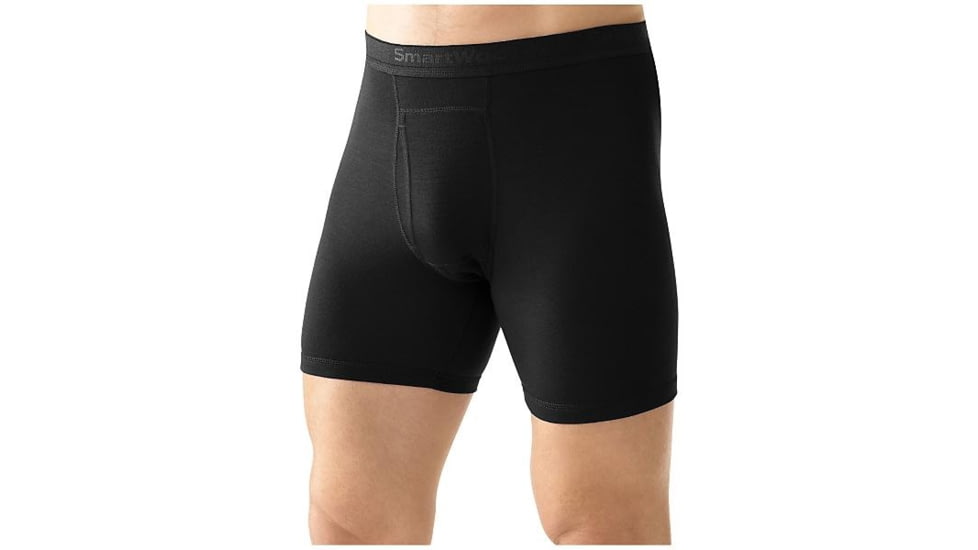 Smartwool NTS 150 Boxer Brief - Men's, Black, Extra Large, SW0SN701001XL