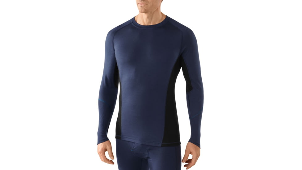 Smartwool NTS Light 195 Crew - Men's-Deep Sea-Large