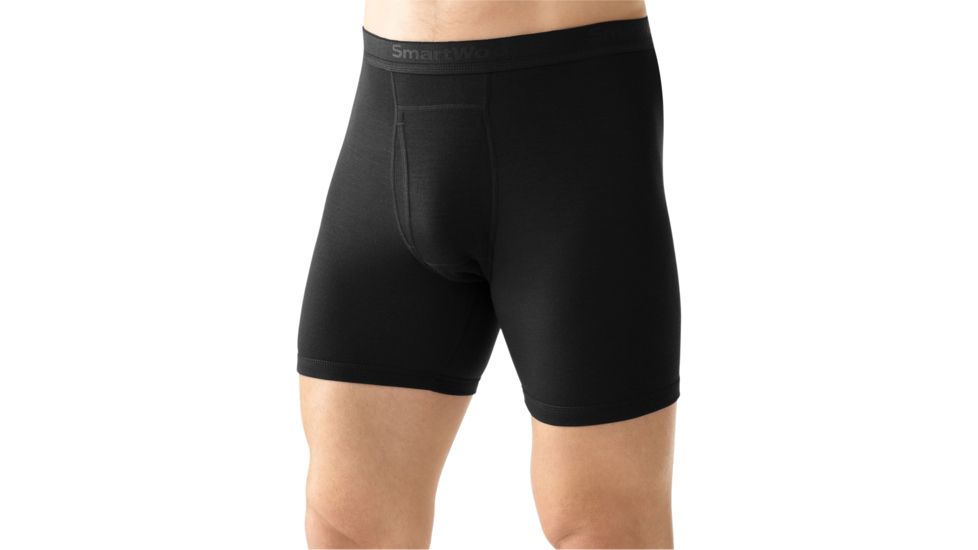 Smartwool NTS Micro 150 Boxer Brief-Men's-Black 2014-Large