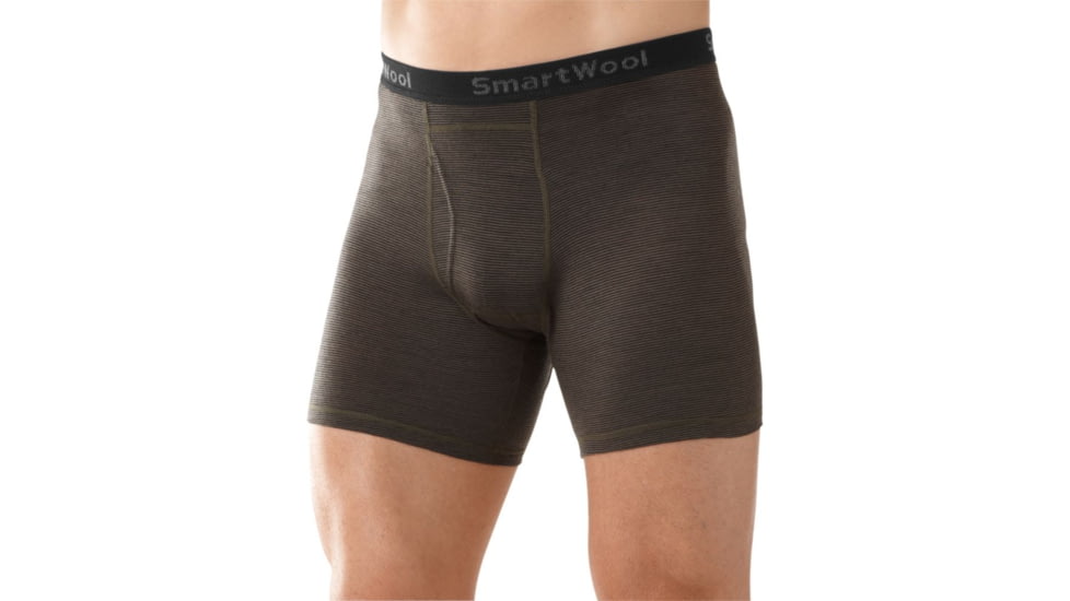 Smartwool NTS Micro 150 Boxer Brief - Men's-Pattern Taupe-XX-Large