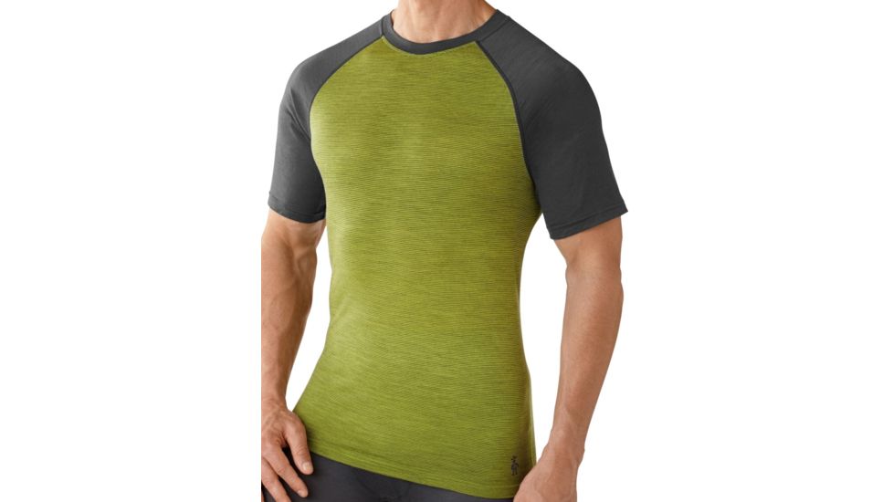 Smartwool NTS Micro 150 Combo Tee - Men's -SmartWool Green-Large