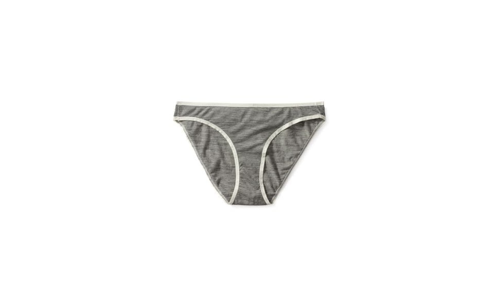 Smartwool NTS Micro 150 Pattern Bikini - Womens, Silver Gray Heather, Extra Large, SW0SN421040XL