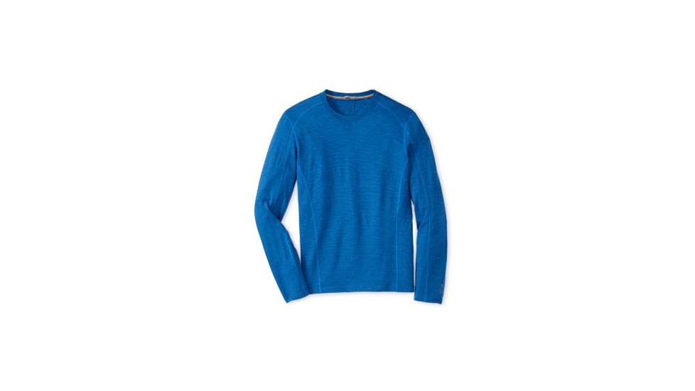 Smartwool NTS Micro 150 Pattern Crew - Mens, Bright Blue, Small, SW0SN705378S