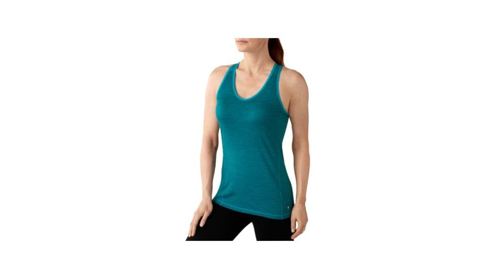 Smartwool NTS Micro 150 Pattern Tank - Womens, Capri, Extra Large, SW0NP406810XL