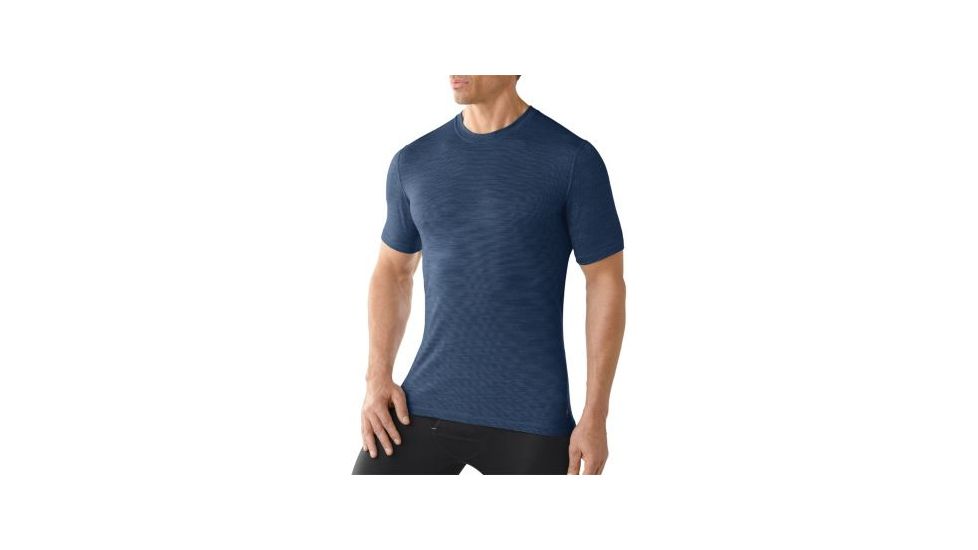 Smartwool NTS Micro 150 Pattern Tee - Mens, Cadet Blue, Small, SW0SN707024S