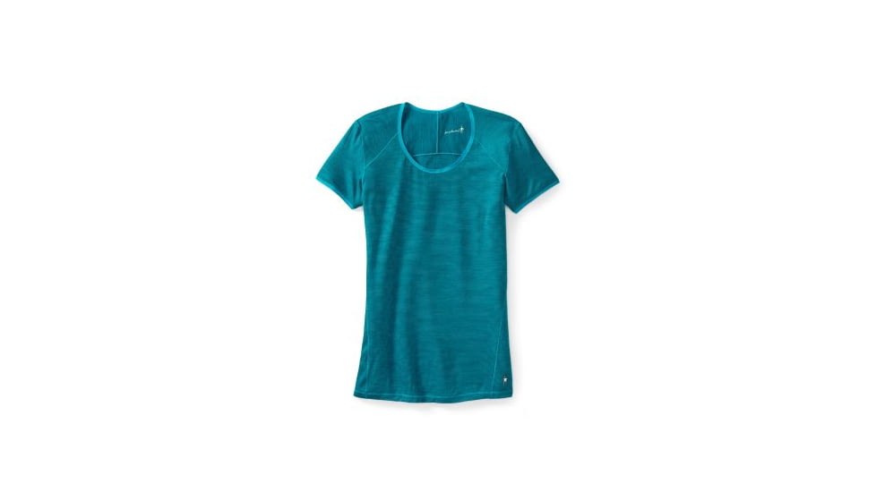 Smartwool NTS Micro 150 Pattern Tee - Womens, Capri, Extra Small, SW0SN408810XS