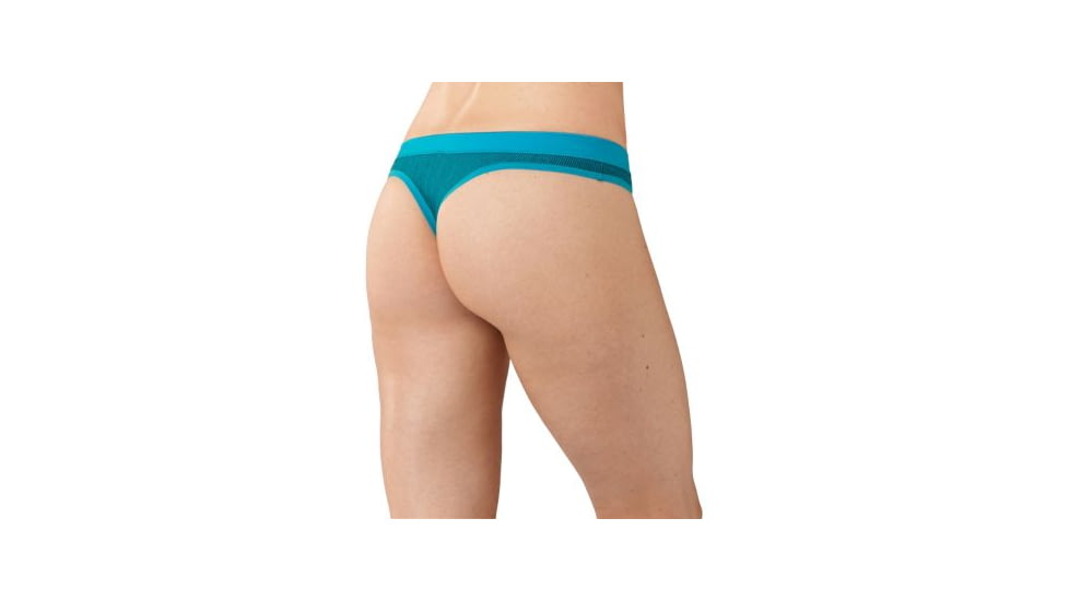 Smartwool NTS Micro 150 Pattern Thong - Womens, Capri, Extra Small, SW0SN424810XS