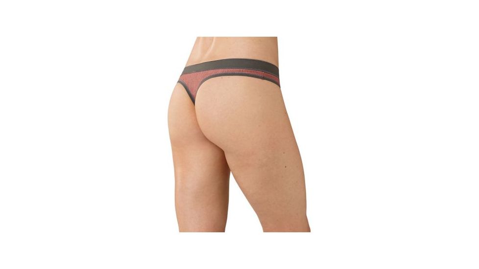 Smartwool NTS Micro 150 Pattern Thong - Womens, Nectarine, Extra Small, SW0SN424504XS