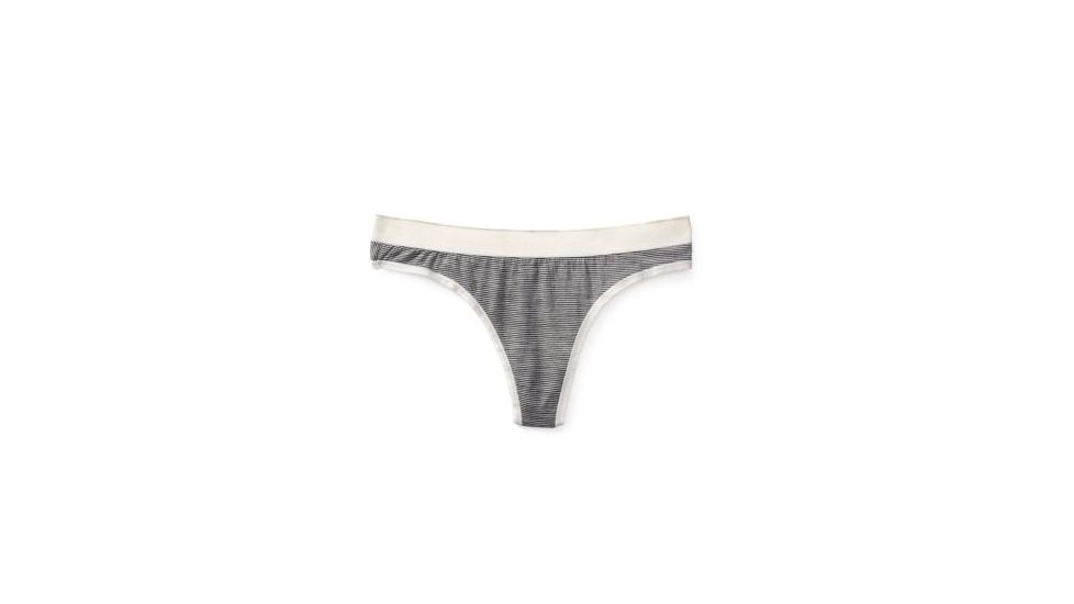 Smartwool NTS Micro 150 Pattern Thong - Womens, Silver Gray Heather, Extra Small, SW0SN424040XS