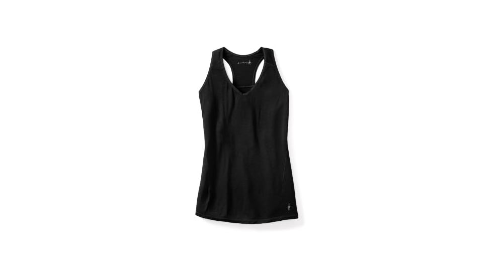 Smartwool NTS Micro 150 Tank - Womens, Black, Large, SW0SN404001L