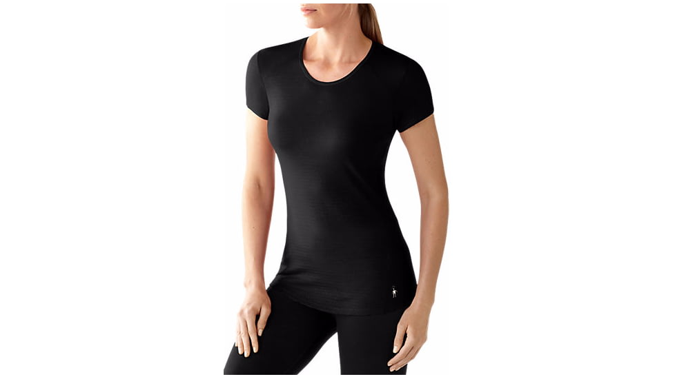 Smartwool NTS Micro 150 Tee - Women's-X-Small-Black