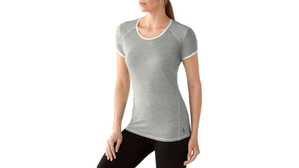 NTS Micro 150 Tee - Womens-X-Small-Pattern Silver Gray Heather