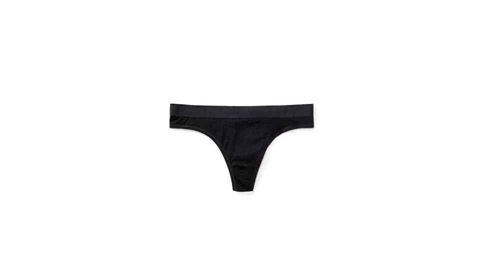 Smartwool NTS Micro 150 Thong - Womens, Black, Extra Large, SW0SN419001XL