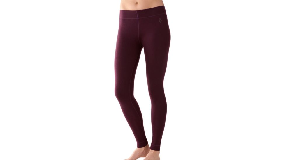 Smartwool NTS Mid 250 Bottoms - Women's-Aubergine Heather-Small