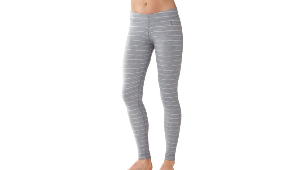 Smartwool NTS Mid 250 Bottoms - Women's-Pattern Silver/Natural-X-Small