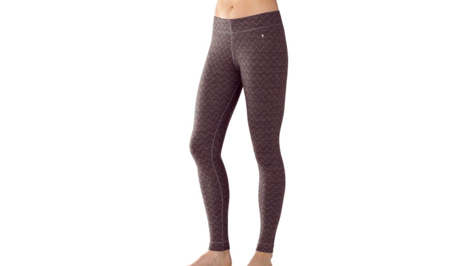 Smartwool NTS Mid 250 Bottoms - Women's-Pattern Taupe Heather-Small