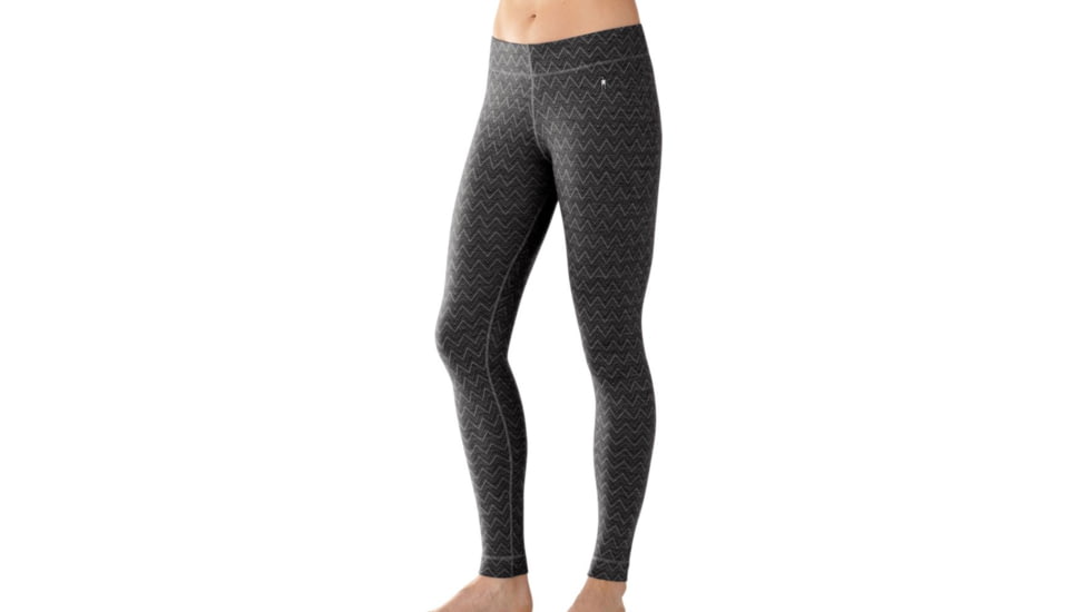 Smartwool NTS Mid 250 Bottoms - Women's-Pattern Black-Small