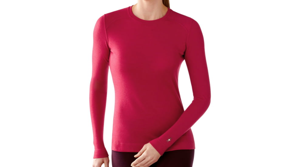 Smartwool NTS Mid 250 Crew - Women's-Persian Red Heather-Small