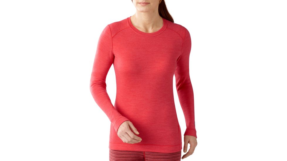 Smartwool NTS Mid 250 Crew - Womens-Hibiscus Heather-Medium
