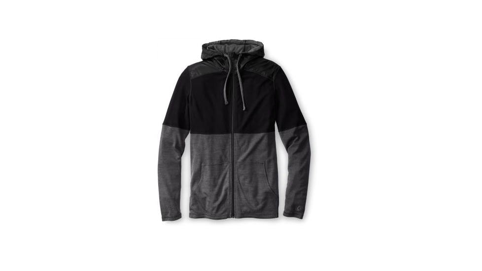 Smartwool NTS Mid 250 Hoody Sport - Mens, Black, Small, SW016055001S