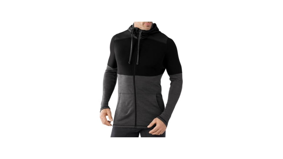 Smartwool NTS Mid 250 Hoody Sport - Mens, Black, Small, SW016055001S