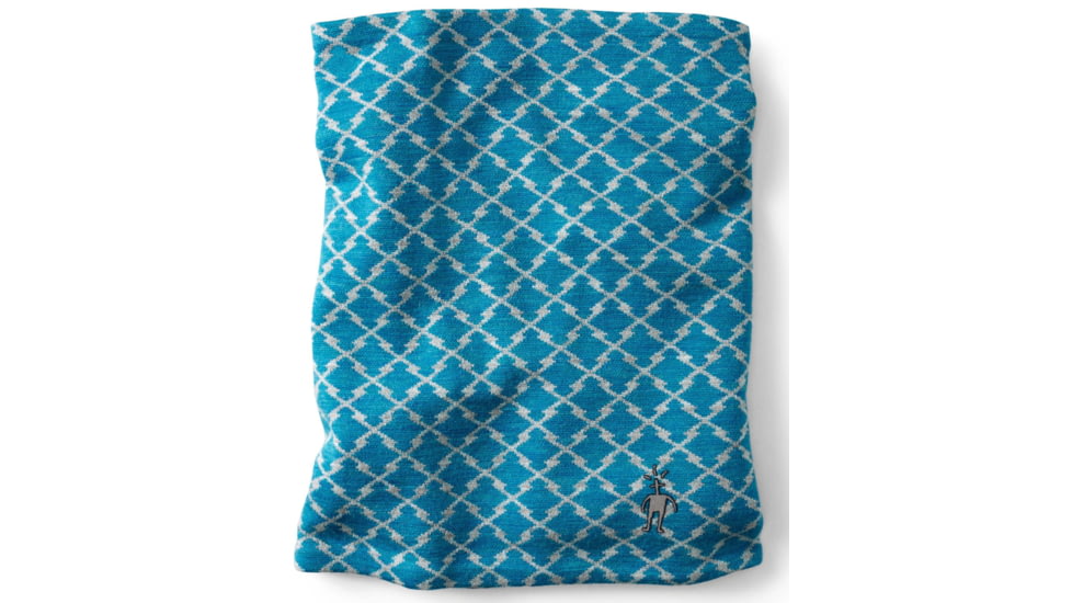 Smartwool NTS Mid 250 Reversible Neck Gaiter - Men's -Glacial Blue Heather