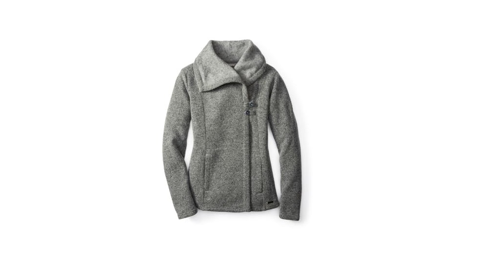 Smartwool Odessa Lake Wrap - Womens, Light Gray Heather, Extra Small, SW0SF184883XS
