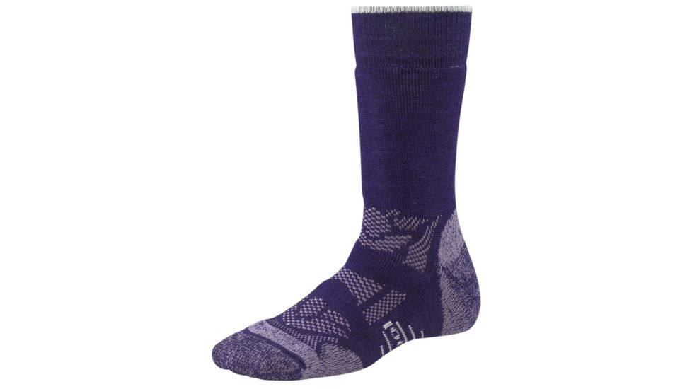 Smartwool Outdoor Sport Medium Crew Sock - Women's-Imperial Purple-Small