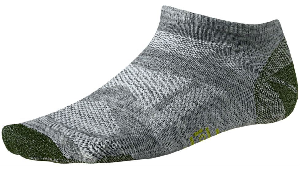 Smartwool Outdoor Sport Ultra Light Micro Hiking Sock - Men's-Light Grey-X-Large