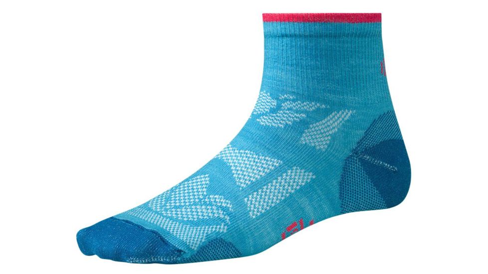 Smartwool Outdoor Sport Ultra Light Mini Sock - Women's-Horizon Blue-Medium