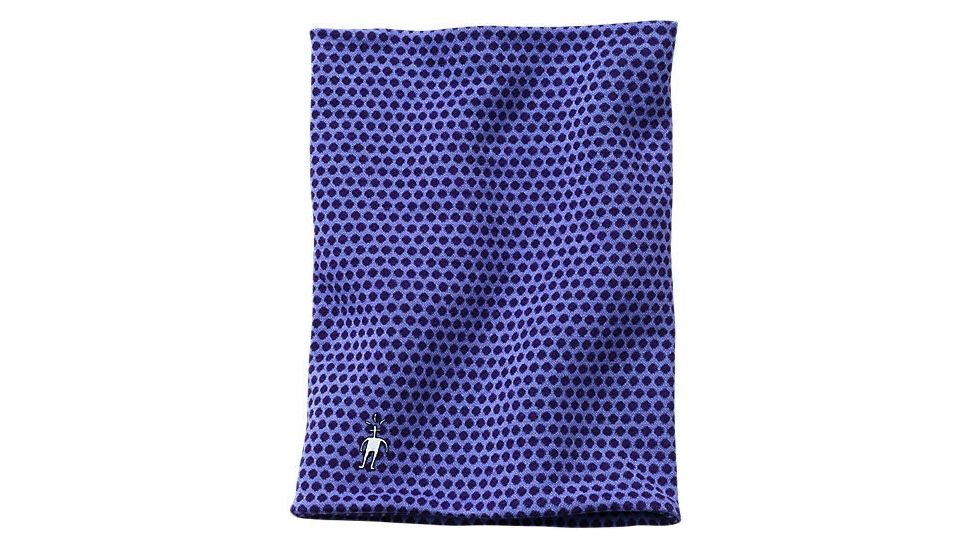 Smartwool Pattern Neck Gaiter - Men's-Polar Purple