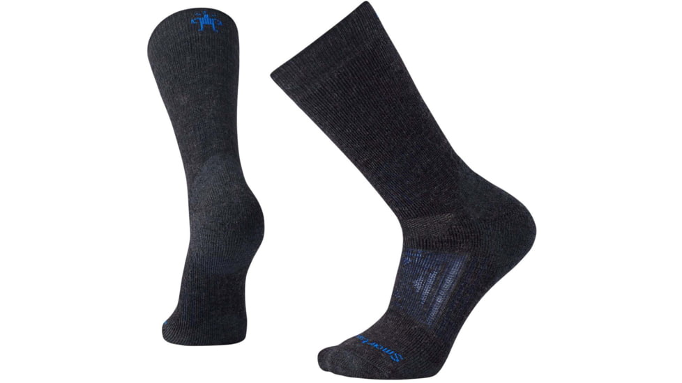 Smartwool Performance Mountaineer Extra Cushion Crew Socks - Mens, Charcoal, Small, SW001073003S