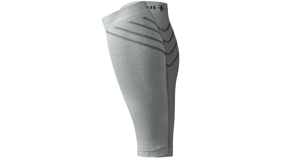 Smartwool PhD Compression Calf Sleeve-Silver-Medium